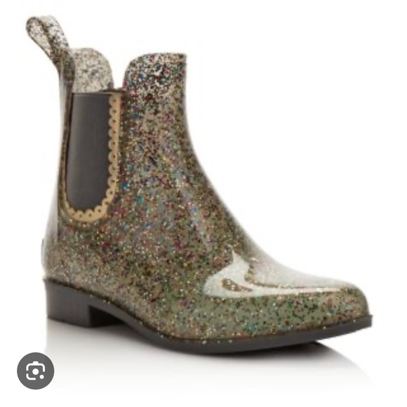 Jack Rogers Sallie Glitter Rain Boots - Picture 1 of 6
